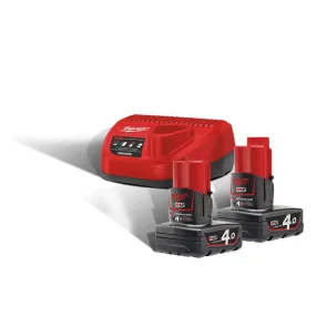 Аккумулятор Li-Ion M12 NRG-402 (+ заряд.устройство, 2 акум.Х 4Ач) №2