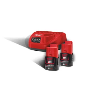 Акумулятор Li-Ion MILWAUKEE, M12 NRG-202 (+ заряд.пристрій, 2 акум.Х 2Аг) №3