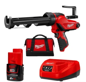 Пістолет клейовий MILWAUKEE M12 PCG/310C-201B 4933441655 (+ заряд. пристрій, 1 акум., в сумці для інструментів) №2