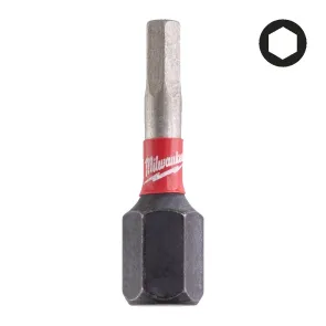 Бита SHOCKWAVE MILWAUKEE, Hex3, 25мм, (2шт) №2