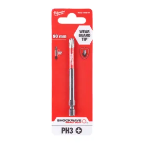 Біта SHOCKWAVE MILWAUKEE, PH3, 90мм №1