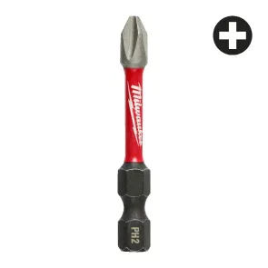 Бита SHOCKWAVE MILWAUKEE, PH2, 50мм (1шт) №2