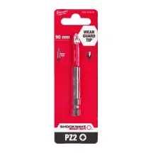 Бита SHOCKWAVE MILWAUKEE, PZ2, 90мм (1шт)
