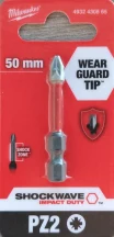 Бита SHOCKWAVE MILWAUKEE, PZ2, 50мм