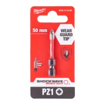 Біта SHOCKWAVE MILWAUKEE, PZ1, 50мм