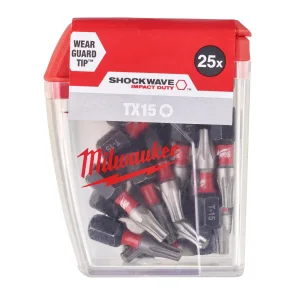 Біта SHOCKWAVE MILWAUKEE, TX15, 25мм, (25шт) №2