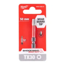 Бита SHOCKWAVE MILWAUKEE, TX30, 50мм (1шт)