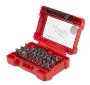 Набор бит MILWAUKEE, S/Bit ShW Compact Torx Set-32шт., пластиковый кейс №1