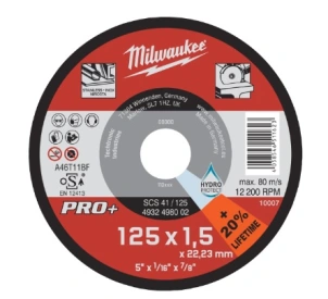 Тонкий диск по металлу Pro+ SCS41 125x1.5 мм-1 шт. №1