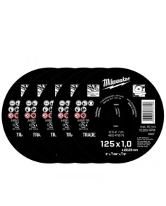 Диск отрезной по металлу MILWAUKEE, SCS 41/125x1, диаметр 125мм NEW №2