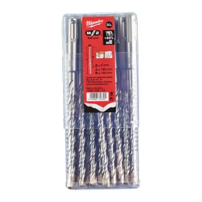 Бур SDS+ M2 8x160 (50 шт) MILWAUKEE №1
