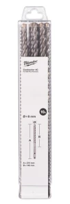 Бур SDS-PLUS 4C Contractor MILWAUKEE, O8х210мм, (10шт) №1