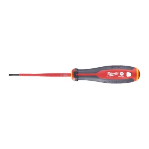 Тригранна викрутка ізольована VDE MILWAUKEE SL 0.5X3X100 №1