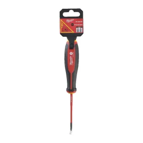 Тригранна викрутка ізольована VDE MILWAUKEE SL 0.4X2.5X75 №2