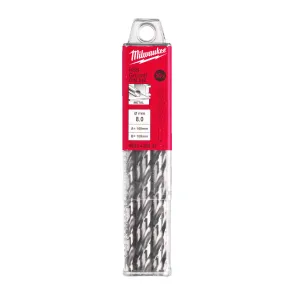 Сверло по металлу HSS-G MILWAUKEE DIN340, диаметр 8,0х165мм, (10шт) №1