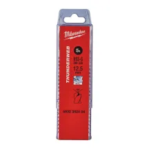 Сверло по металлу THUNDERWEB HSS-G MILWAUKEE DIN338, диаметр 12.5x151 мм, (5шт)