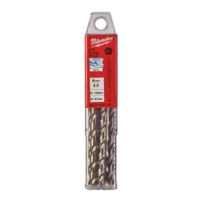 Сверло по металлу HSS-G MILWAUKEE DIN340, диаметр 6,0х139мм, (10шт) №1
