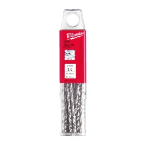 Свердло по металу HSS-G MILWAUKEE DIN340, діаметр 3,0 x 100 мм, (10шт) №1