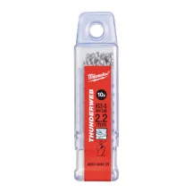 Сверло по металлу THUNDERWEB HSS-G MILWAUKEE DIN338, диаметр 2,2 х 53 мм, (10шт)