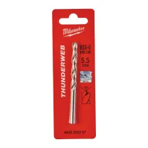 Сверло по металлу THUNDERWEB HSS-G MILWAUKEE DIN338, диаметр 5.5 x 93 мм