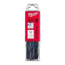 Сверло по металлу HSS-R MILWAUKEE DIN338, диаметр 9,0мм, (10шт)