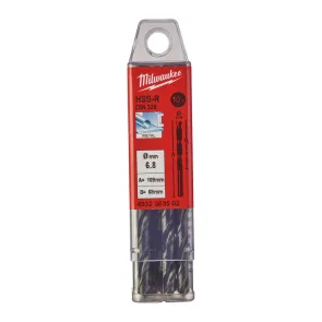 Свердло по металу HSS-R MILWAUKEE DIN338, O6,8мм, (10шт) №1