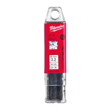 Свердло по металу HSS-R MILWAUKEE DIN338, діаметр 3.2 мм, (10шт)