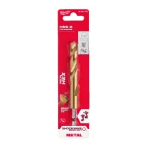 Сверло по металлу RedHEX HSS-G TiN MILWAUKEE, диаметр 12.5мм