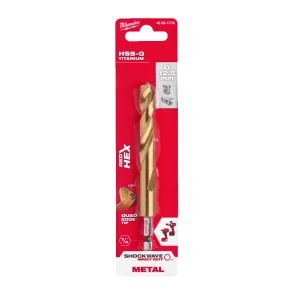 Сверло по металлу RedHEX HSS-G TiN MILWAUKEE, диаметр 12.5мм №1