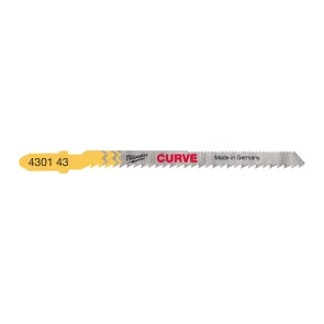 Полотна Для лобзика Curve MILWAUKEE, 75мм/шаг зуба 2,5мм, (5шт), (фигурный рез, древесина) №1