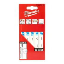 Полотна Для лобзика T101A Bi-Metal MILWAUKEE, 75мм/ крок зуба 2,5мм, (5шт), (універсальні)