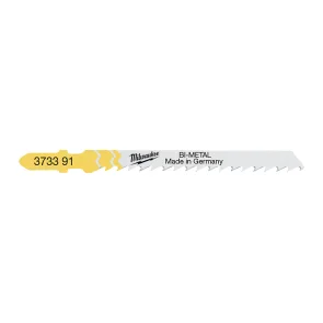 Полотна Для лобзика T144DF Bi-Metal MILWAUKEE, 75мм/шаг зуба 4,0мм, (5шт), (древесина, быстрый рез) №3
