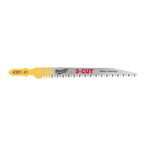 Полотна для лобзіка T234X 3CUT MILWAUKEE, 91 мм/ крок зуба 2,5 мм , (5шт), (деревина, чистий різ) №2