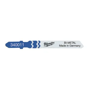 Полотна Для лобзика T118AF Bi-Metal MILWAUKEE, 55мм/ крок зуба 1,2, (5шт), (універсальні) №2