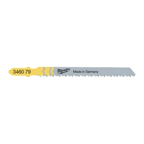 Полотна Для лобзика T101BR MILWAUKEE, 75 мм/ крок зуба 2,5 мм, (5шт), (зворотній різ) №3