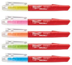 Набор текстмаркеров InkZAll MILWAUKEE, цветные, (5шт)