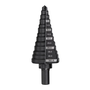 Свердло ступінчасте Step Drill MILWAUKEE, під різьбу М6-М32мм з кроком 2мм №2