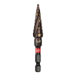 Сверло ступенчатое SHOCKWAVE Impact Duty MILWAUKEE, 4-12мм с шагом 1мм №1