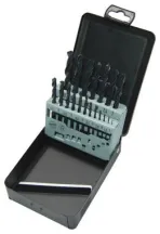 Набір свердл по металу Milwaukee DIN338 HSS-R 19 шт (4932352468), пластиковий кейс