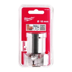 Коронка алмазная Diamond Max MILWAUKEE, O18мм №2