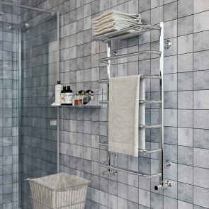 Рушникосушарка KOSSER Скоба з полицею 600х530/5 №3