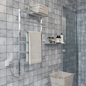 Рушникосушарка KOSSER Скоба з полицею 700х500/6 EL рег. №4