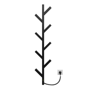 Полотенцесушитель KOSSER Цедро 1200х255 ERL тайм. черный №1