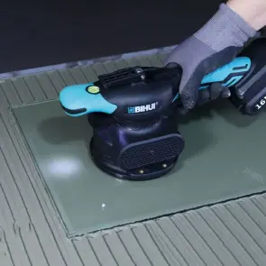 Виброприсоска аккумуляторная BIHUI для усадки плитки 16V 2.0A/h 115 мм (LFTBV) №9