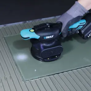 Виброприсоска аккумуляторная BIHUI для усадки плитки 16V 2.0A/h 115 мм + 2 аккумулятора BIHUI 16V (LFTBU) №8