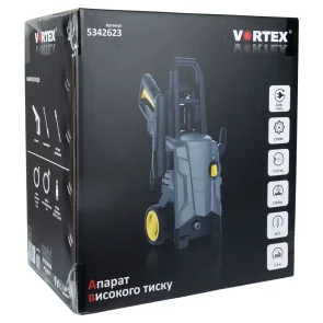 Мийка високого тиску 1700Вт макс. 135бар 5.5л/хв шланг 5м VORTEX (5342623) №25