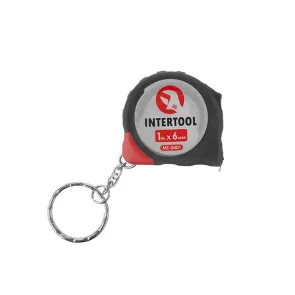 Рулетка с фиксатором, 1м INTERTOOL MT-0401 №2