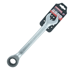(48501) Ключ комбинированный с трещоткой CRV Cold Stamped 24мм с подв. №1