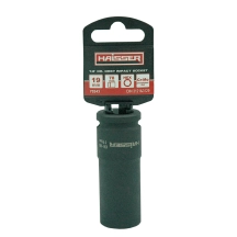 Головка ударна довга шестигранна 1/2" фосфат. 19ммx78мм HAISSER