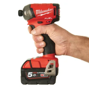 Гвинтокрут акумуляторний гідравлічний 1/4'' HEX MILWAUKEE, M18 FUEL FQID-502X, 50Нм (+ заряд. устройство, 2 аккум.Х 5Ач, кейс) №7